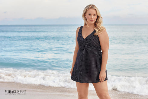 MiracleSuit Pin Point Marais Swimsuit